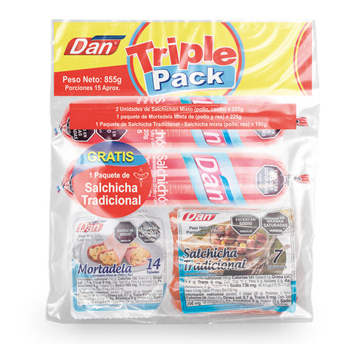COMBO DAN 855G TRIPLE PACK